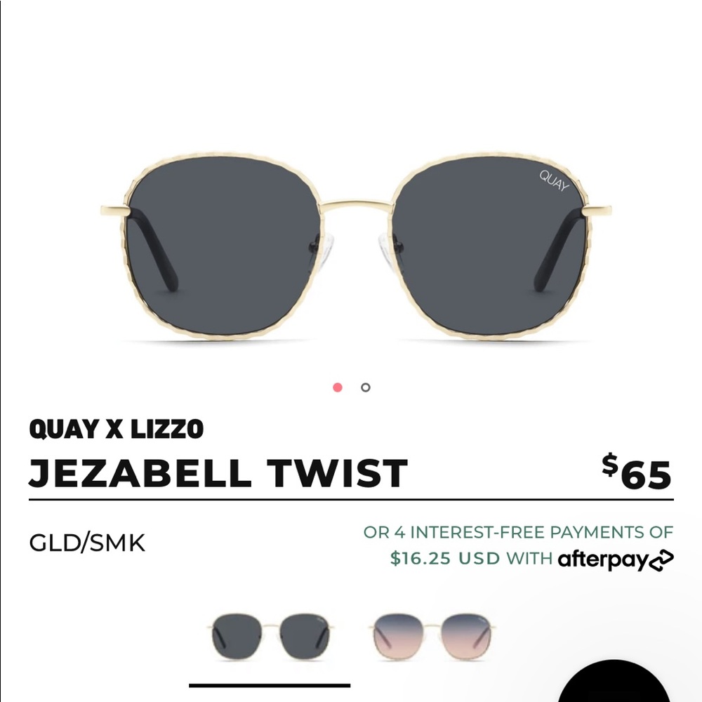 Quay Jezabell Twist sunglasses